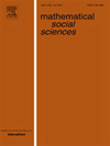 MATHEMATICAL SOCIAL SCIENCES杂志封面